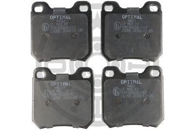 BP09480 OPTIMAL Комплект тормозных колодок, дисковый тормоз