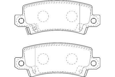 2135707 Omnicraft Комплект тормозных колодок, дисковый тормоз