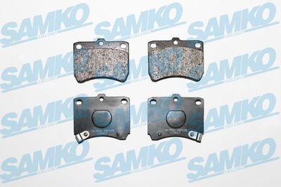 5SP035 SAMKO Комплект тормозных колодок, дисковый тормоз