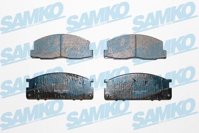 5SP063 SAMKO Комплект тормозных колодок, дисковый тормоз