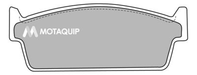 LVXL723 MOTAQUIP Комплект тормозных колодок, дисковый тормоз