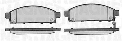 363916060337 MAGNETI MARELLI Комплект тормозных колодок, дисковый тормоз