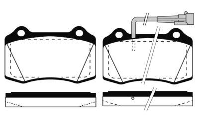 RA07522 RAICAM Комплект тормозных колодок, дисковый тормоз