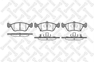 687002BSX STELLOX Комплект тормозных колодок, дисковый тормоз