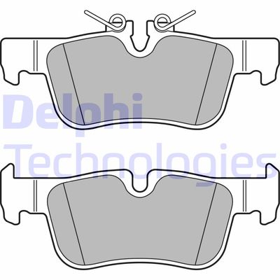 LP2719 DELPHI Комплект тормозных колодок, дисковый тормоз