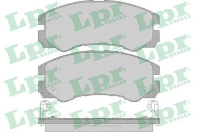 05P658 LPR Комплект тормозных колодок, дисковый тормоз