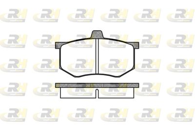 204300 ROADHOUSE Комплект тормозных колодок, дисковый тормоз