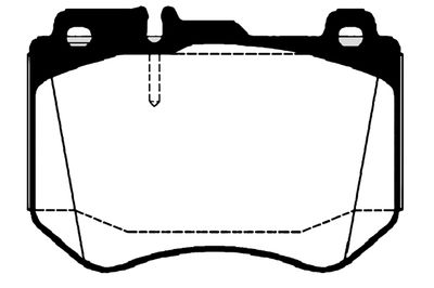 RA10860 RAICAM Комплект тормозных колодок, дисковый тормоз