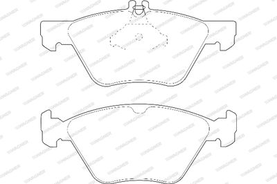 WBP21670A WAGNER Комплект тормозных колодок, дисковый тормоз