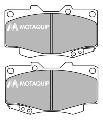 LVXL1430 MOTAQUIP Комплект тормозных колодок, дисковый тормоз