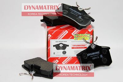 DBP4178 DYNAMATRIX Комплект тормозных колодок, дисковый тормоз