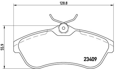 FK20294 KAISHIN Комплект тормозных колодок, дисковый тормоз