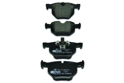 8DB355011801 HELLA Комплект тормозных колодок, дисковый тормоз