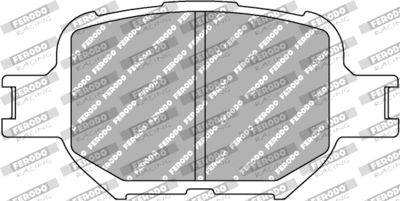 FCP1528H FERODO RACING Комплект тормозных колодок, дисковый тормоз