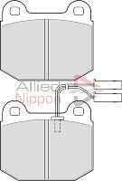 ADB1312 COMLINE Комплект тормозных колодок, дисковый тормоз