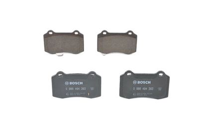 0986494393 BOSCH Комплект тормозных колодок, дисковый тормоз