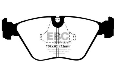 DP5689NDX EBC Brakes Комплект тормозных колодок, дисковый тормоз