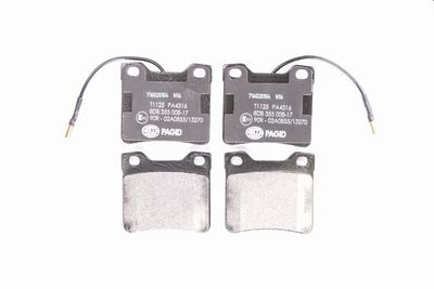 8DB355008171 HELLA PAGID Комплект тормозных колодок, дисковый тормоз