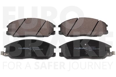 5502223414 EUROBRAKE Комплект тормозных колодок, дисковый тормоз