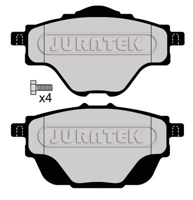 JCP8065 JURATEK Комплект тормозных колодок, дисковый тормоз