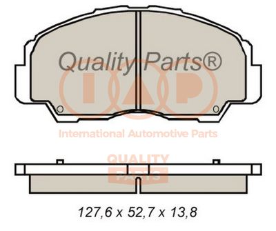 70403030 IAP QUALITY PARTS Комплект тормозных колодок, дисковый тормоз