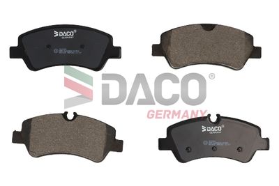 321004 DACO Germany Комплект тормозных колодок, дисковый тормоз