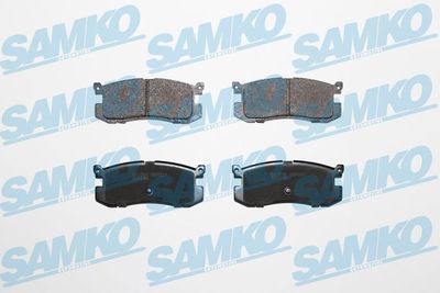 5SP037 SAMKO Комплект тормозных колодок, дисковый тормоз