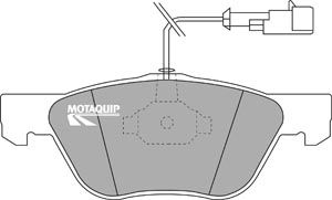 LVXL1030 MOTAQUIP Комплект тормозных колодок, дисковый тормоз