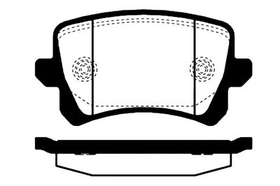 RA09210 RAICAM Комплект тормозных колодок, дисковый тормоз