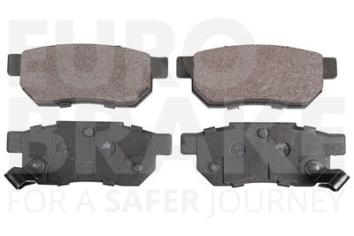 5502229972 EUROBRAKE Комплект тормозных колодок, дисковый тормоз