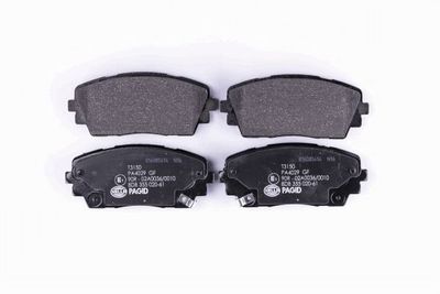 8DB355020611 HELLA PAGID Комплект тормозных колодок, дисковый тормоз