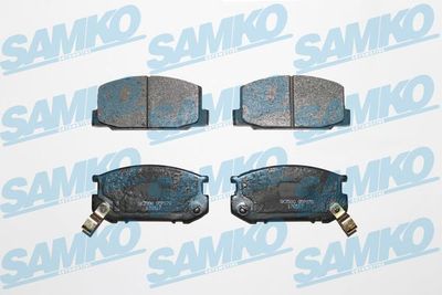 5SP070 SAMKO Комплект тормозных колодок, дисковый тормоз