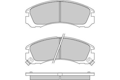 120573 E.T.F. Комплект тормозных колодок, дисковый тормоз
