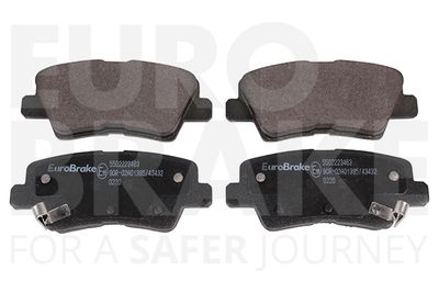 5502223463 EUROBRAKE Комплект тормозных колодок, дисковый тормоз