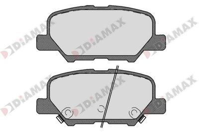 N09685 DIAMAX Комплект тормозных колодок, дисковый тормоз