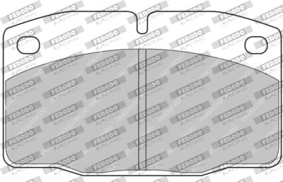 FCP173R FERODO RACING Комплект тормозных колодок, дисковый тормоз