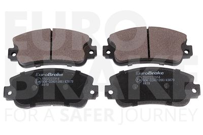 5502222314 EUROBRAKE Комплект тормозных колодок, дисковый тормоз