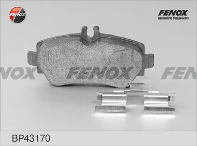 BP43170 FENOX Комплект тормозных колодок, дисковый тормоз