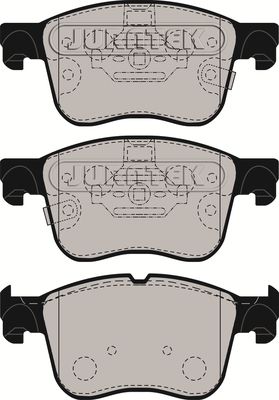 JCP8260 JURATEK Комплект тормозных колодок, дисковый тормоз