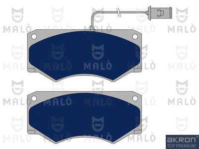 1050909 AKRON-MALÒ Комплект тормозных колодок, дисковый тормоз
