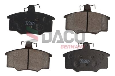 329927 DACO Germany Комплект тормозных колодок, дисковый тормоз