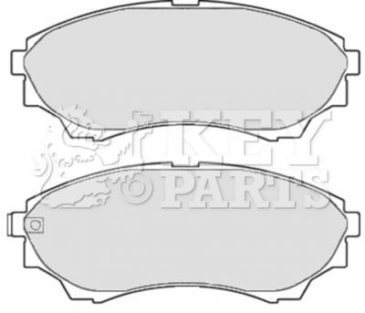 KBP2119 KEY PARTS Комплект тормозных колодок, дисковый тормоз