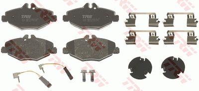 GDB1542 TRW Комплект тормозных колодок, дисковый тормоз