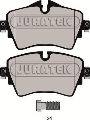 JCP8074 JURATEK Комплект тормозных колодок, дисковый тормоз