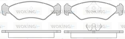 P385315 WOKING Комплект тормозных колодок, дисковый тормоз