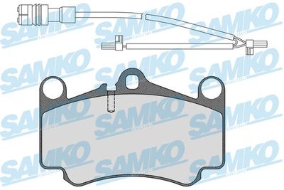 5SP1588A SAMKO Комплект тормозных колодок, дисковый тормоз