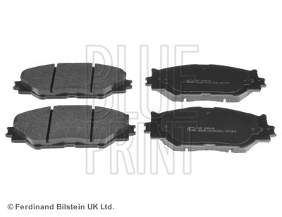 ADT342163 BLUE PRINT Комплект тормозных колодок, дисковый тормоз