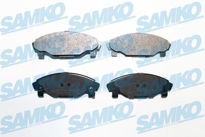 5SP457 SAMKO Комплект тормозных колодок, дисковый тормоз