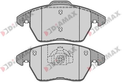 N09094 DIAMAX Комплект тормозных колодок, дисковый тормоз