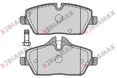 N09192 DIAMAX Комплект тормозных колодок, дисковый тормоз